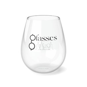Optician & Optometrist gift for mothers day or valentines Stemless Wine Glass 11.75oz Graduation gift Optometry Party for her OD humor bday