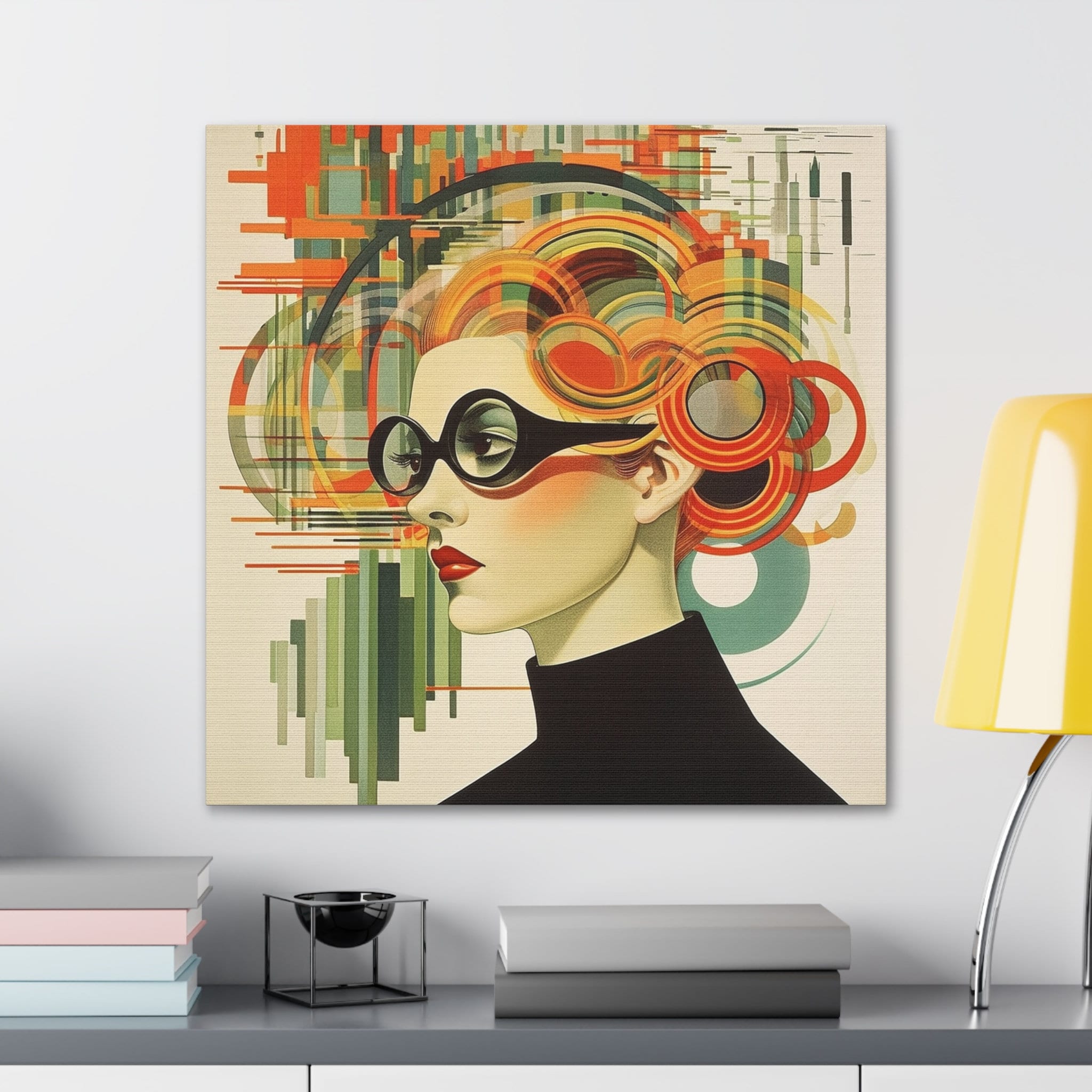 Optometrist Art Optometry Gift Optician 60s Wall Art Sunglasses Optical ...