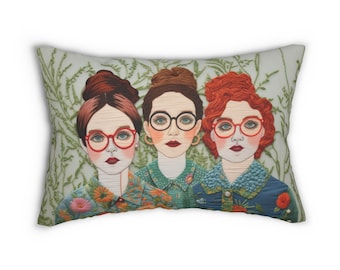 Optometrie Kissen Optiker Geschenk für Augenheilkunde Abschlussgeschenk Optiker Wertschätzung optische Dekor Kissen Brillenkissen für Büro
