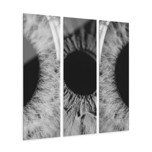 Optometrie kliniek kunst aan de muur voor optometrist kantoor & oogheelkunde oogarts decor menselijke Iris OD OMD gift optische oog anatomie print