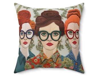 Optometrie Kissen Optiker Geschenk für Augenheilkunde Abschlussgeschenk Optiker Wertschätzung optische Dekor Kissen Brillenkissen für Büro