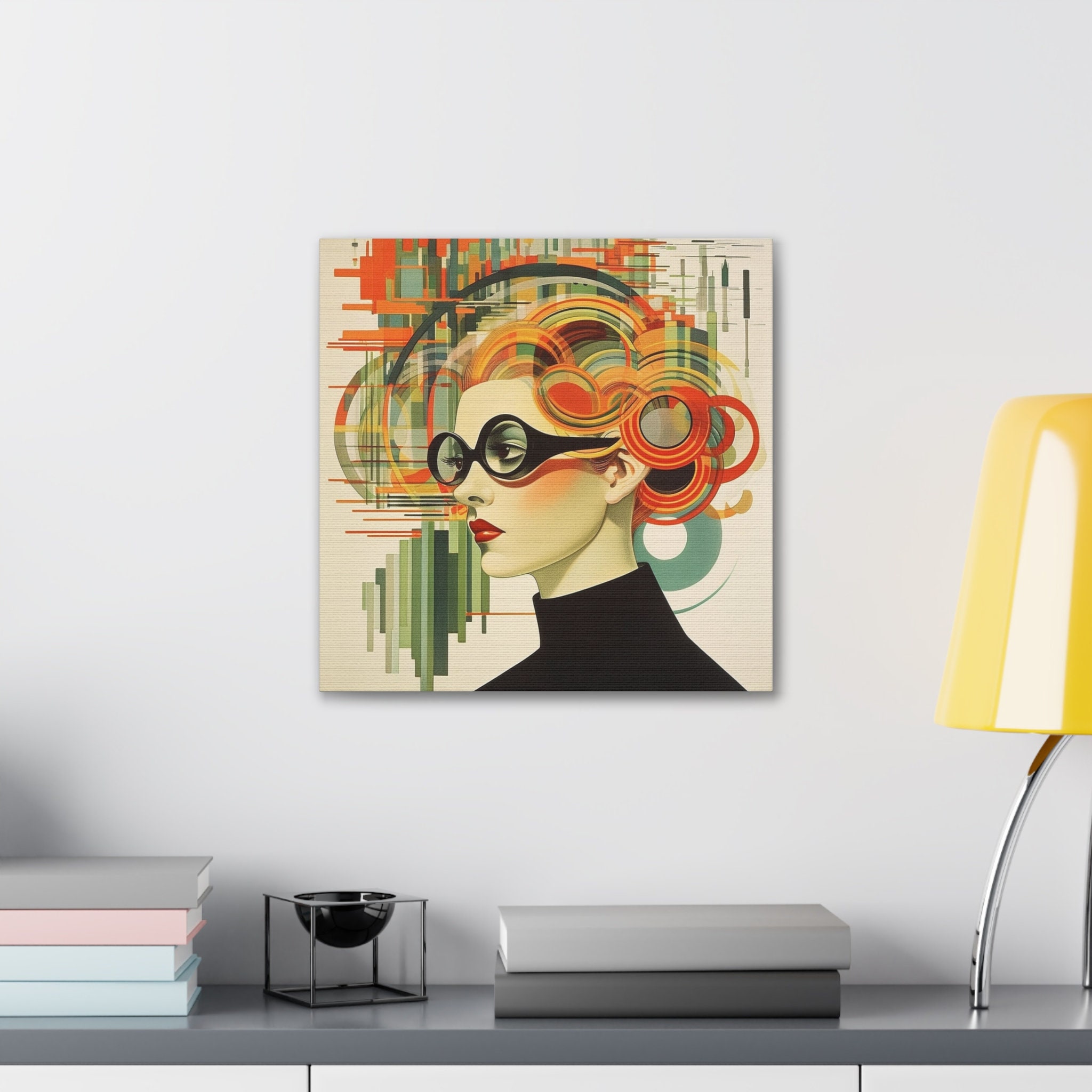 Optometrist Art Optometry Gift Optician 60s Wall Art Sunglasses Optical ...