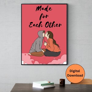 Made for each oither Digital wall art for Living room and Hotel and coffee shop