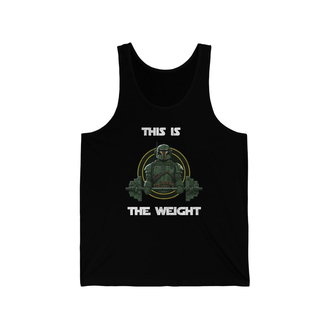 Mandalorian Gym Tank Gym Tank Funny Gym Tank Muscle Tank Etsy