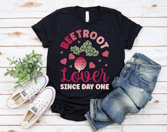 Funny Beetroot T-Shirt: Vegetarian Gardener Gift