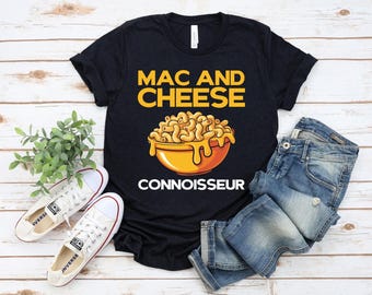 Lustiges Mac und Käse Genießer T-Shirt: Käse Liebhaber Geschenk