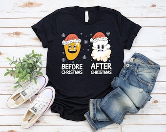 Popcorn Christmas T-Shirt: Funny Xmas Movie Night Tee