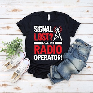 Signal Lost Ham Radio T-Shirt: Funkamateur Geschenk