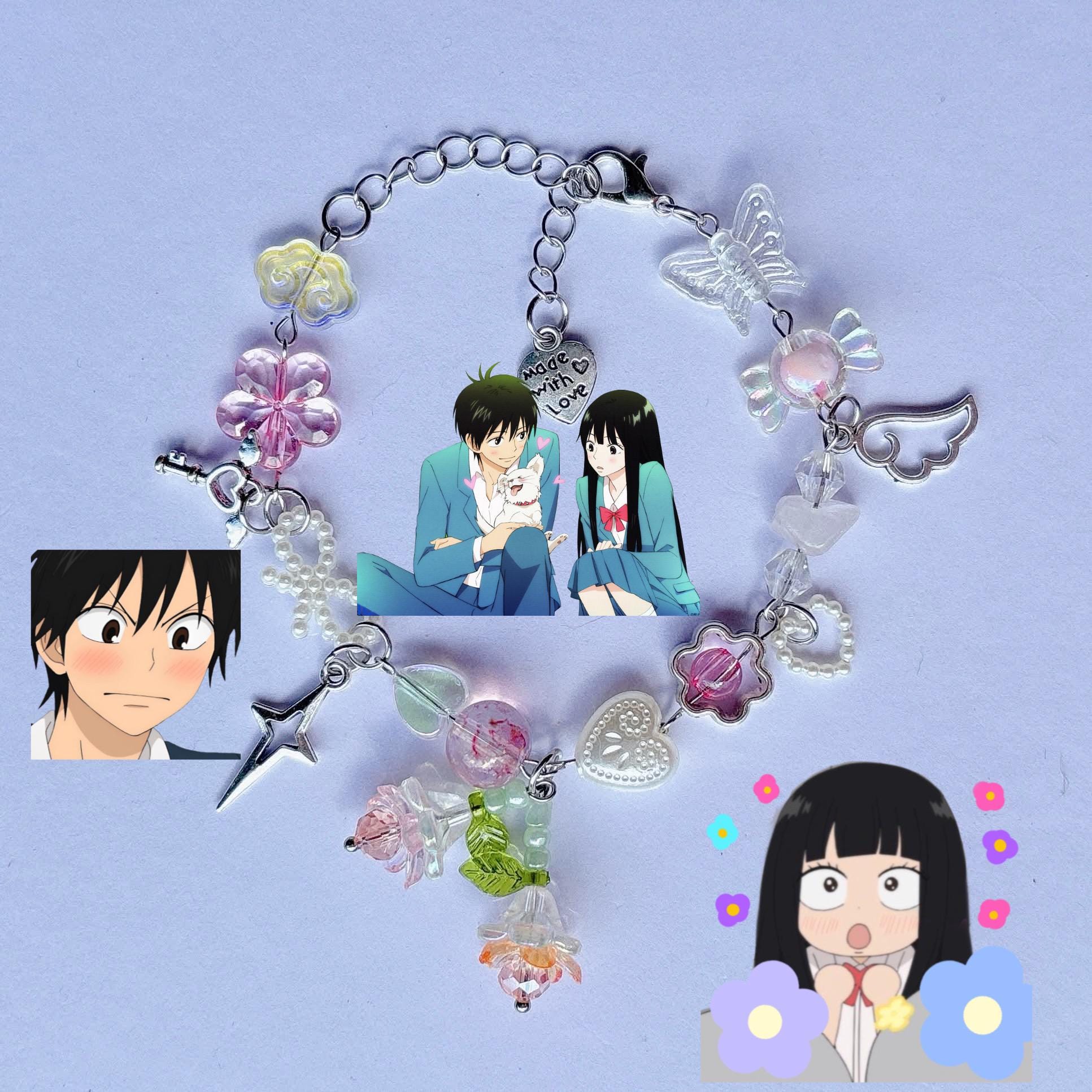 Kimi Ni Todoke Phone Charms and Bracelets - Etsy