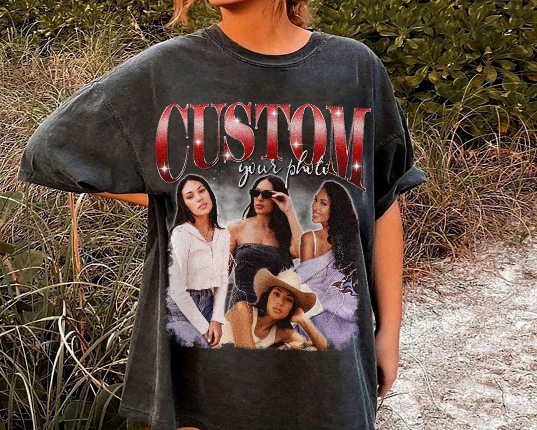 Custom Bootleg 90s Gift for Girl Boy Friends Customize Photo - Etsy