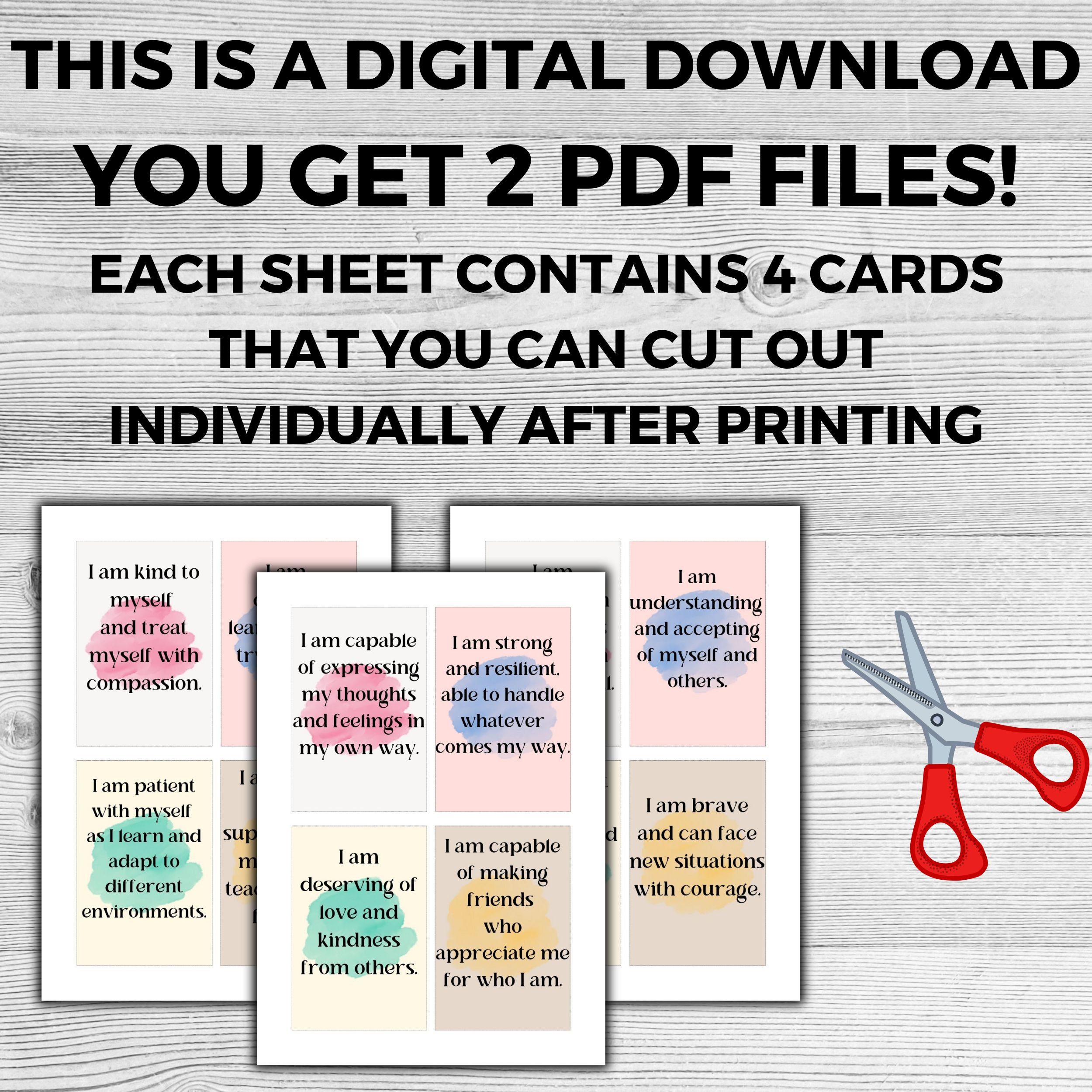 Printable Positive Affirmation - Il Fullxfull.5137685246 Ilxb 