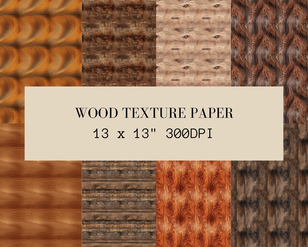 Rustic Wood Texture Digital Paper Premium Pack 13x13 300DPI Perfect for ...