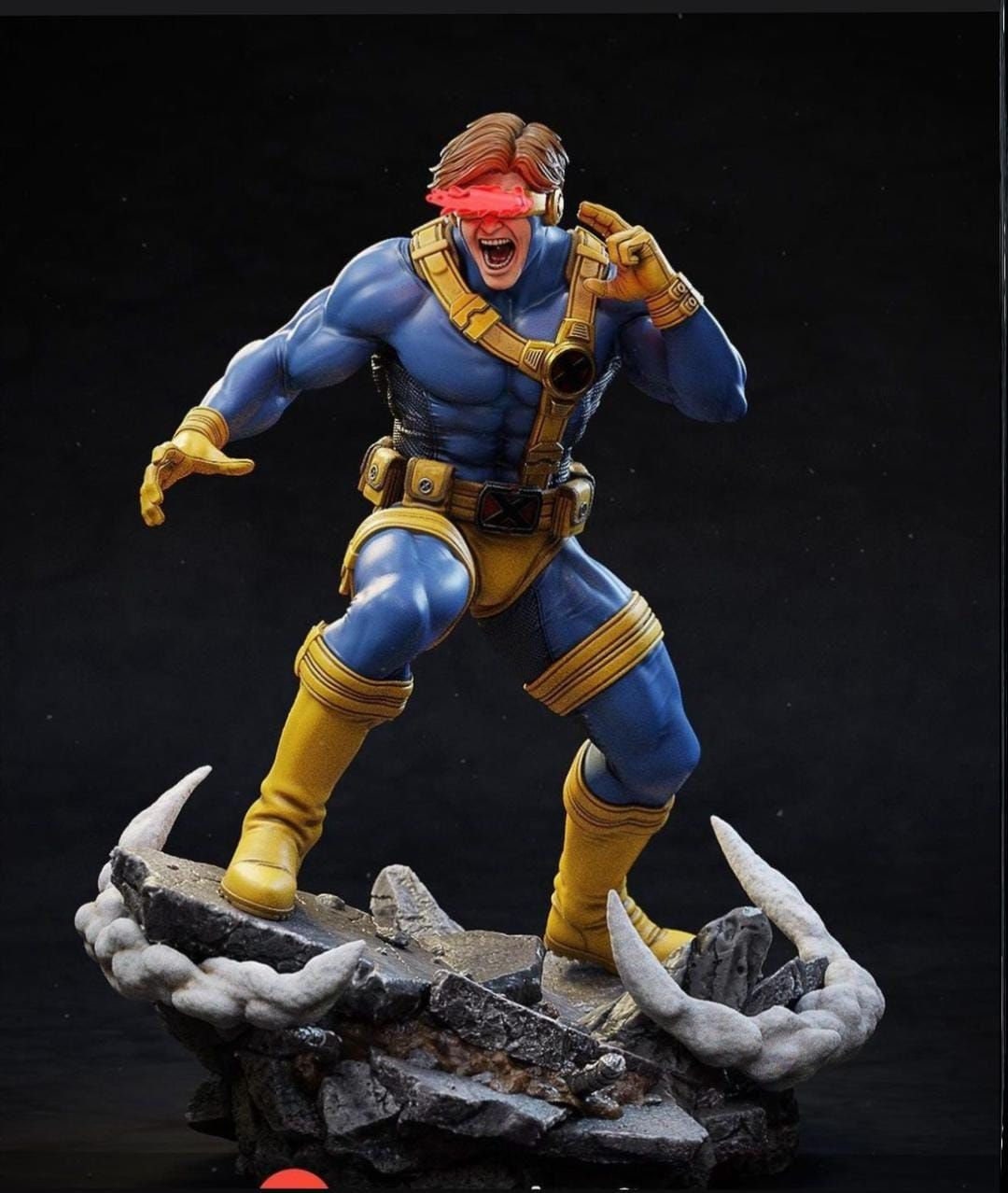 XM Studios Xmen Cyclops Statue Version B Marvel Etsy