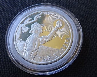 EUREKA 1 oz Bullion Miner Coin! ABC_Bullion Mint Aust! Solid 999. Fine Silver! *Invest.." Silvers UP! "  #Almost gone_Selling Fast!