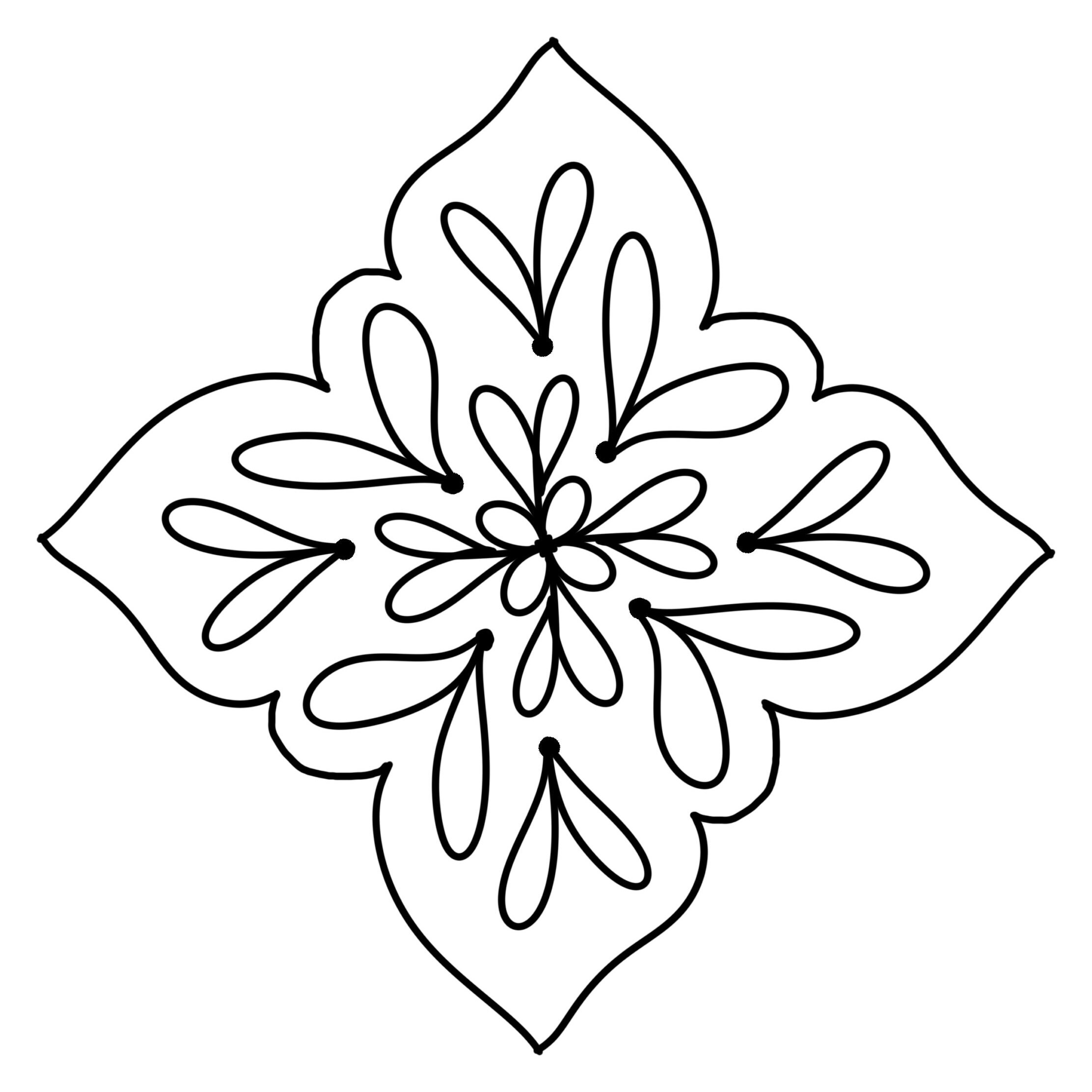 Big, Bold and Beautiful Easy Mandalas Coloring Book for Adults and