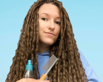 How to care for curly double ended dreadlocks