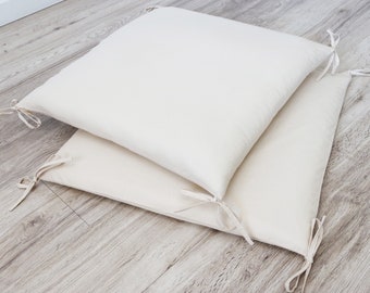 Floor mat for pet, pet teepee pillow, pet bed, beige cotton floor mat for cat or dog, minimalist pastel color bed for indoor pet