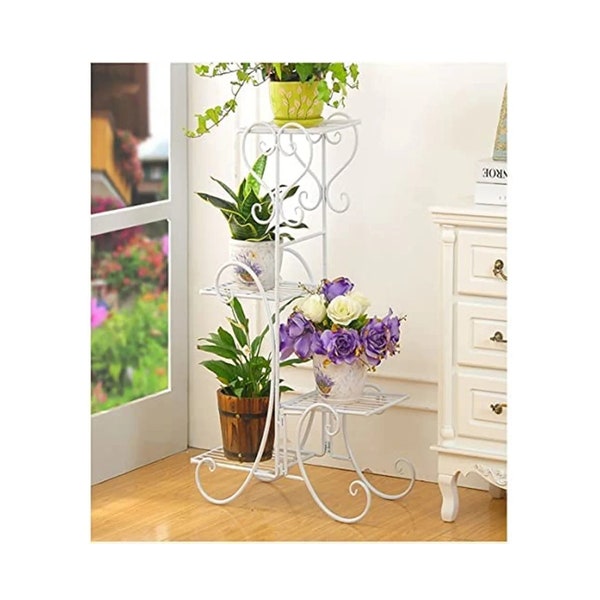 Wrought Iron Tree Plant Stand Etsy