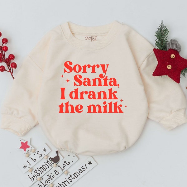 Sorry Santa I Drank the Milk Embroidery Etsy