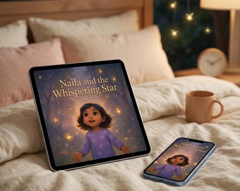 Naila's World Vol.1 - 6 Magical Bedtime Stories PDF - Illustrated Children's Book-Ages 2-6 - Instant Download