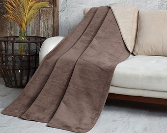 Cozy Cotton blanket | Fluffy blanket | Bed throw, sofa blanket, modern | 100% cotton | Size: 150 x 200 cm