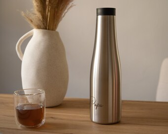 Personalized 900ml Thermos Bottle | Insulated Bottle, Personalized Thermos Bottle with Name | Mother's Day or Valentine's Day Gift (Agua)