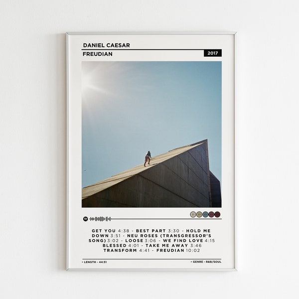 Daniel Caesar Freudian Wall Poster Etsy