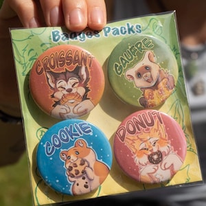 Pack Badges Nourriture et animaux image 1