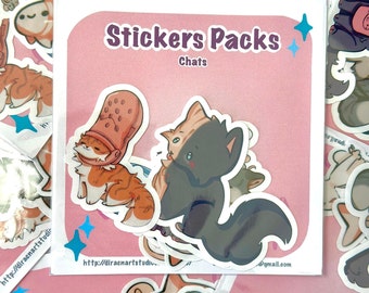 Sticker Pack - Cats