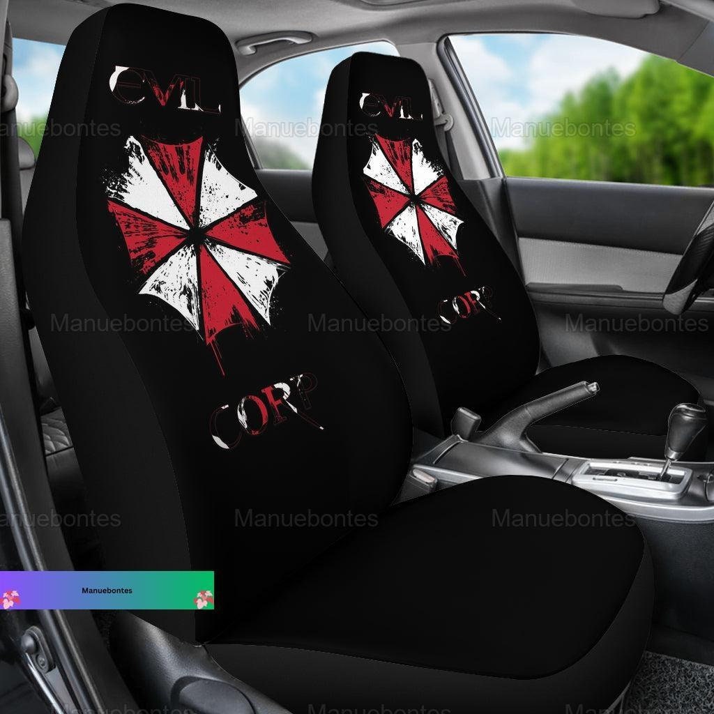 Raccoon City Car Seat Covers, Umbrella Corporation Seat Covers