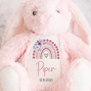 Personalised Baby Girl Gift | New Baby Gift | Keepsake | Gift For Girl | Baby Gift | Newborn Gift | Welcome To The World| Personalised Teddy