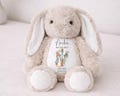Personalised Christening Gift,Peter Rabbit Teddy,Baptism,Boys Christening Gift,Bunny Rabbit,Christening Gift For Boy,Gift for Boys