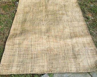Hand Weaved Mat Rug from Water Hyacinth Outdoor/Indoor Light Weight 6x4 feet