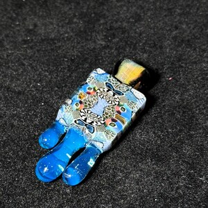 Murrine tablet drip pendant