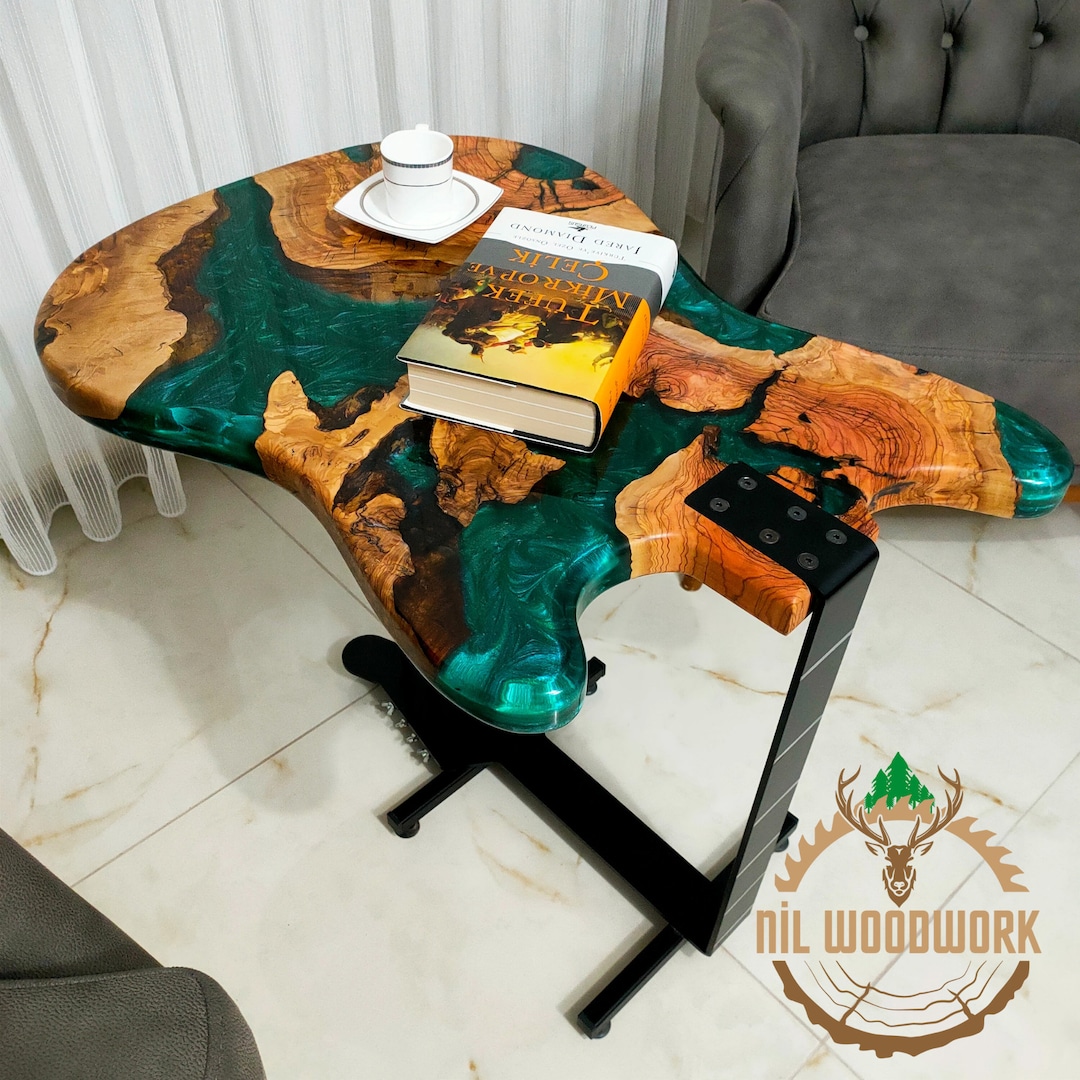 Made to Order, Resin Guitar Coffee Table, Unique Coffee Table, Modern