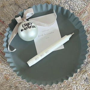 DIY candle foil - statement candles PDF template - make your own tattoo foil for candles - Christmas - X-Mas