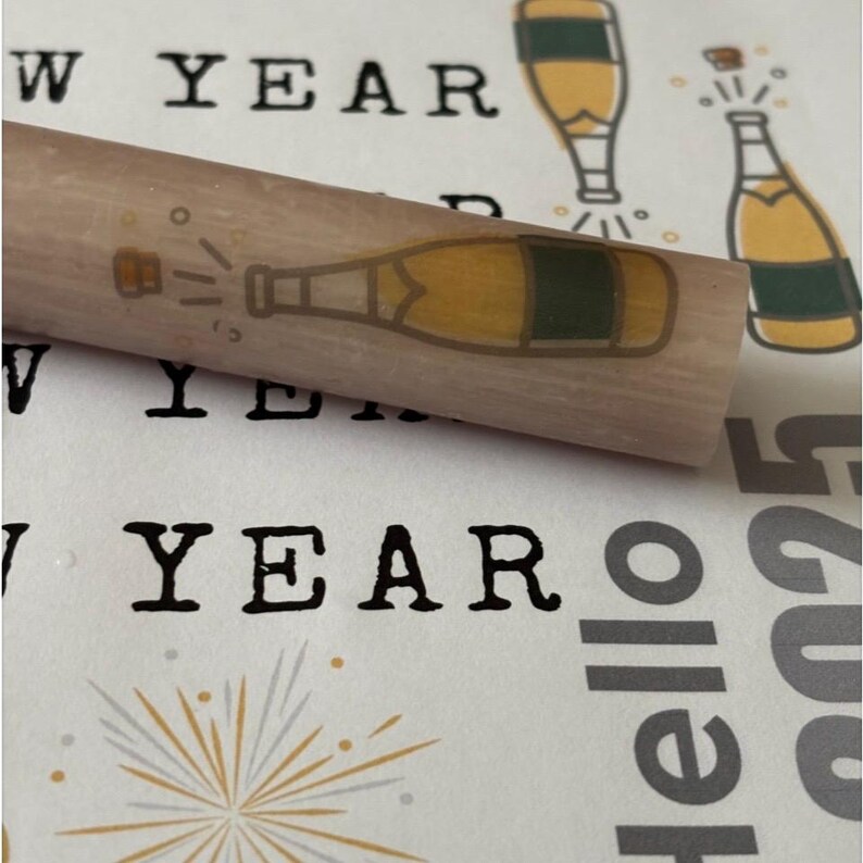 DIY Kerzenfolie Statementkerzen PDF Vorlage in Farbe Tattoofolie für