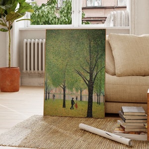 Colorful Seurat Wall Art: Seurat Print - Unique Pointillism Museum Print - Vintage and Modern Farmhouse Decor, Landscape, and Cityscape Art