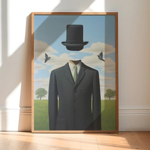 Rene Magritte Print, Surreal Beauty: René Magritte Art Prints for a Dreamlike Housewarming Gesture, magritte poster, gift for christmas