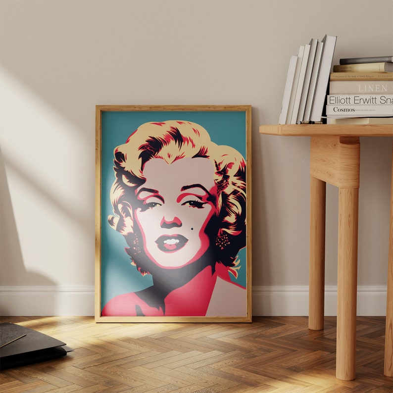 Warhol Set of 3 Prints Warhol Printable Download Abstract Etsy