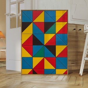Klassieke matte papier poster