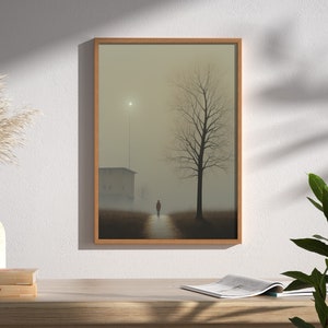 mysterious wall art Poster - fantasy Inspired Poster - mysterious poster - wall art, abstract minimalist poster - minimalist wall art