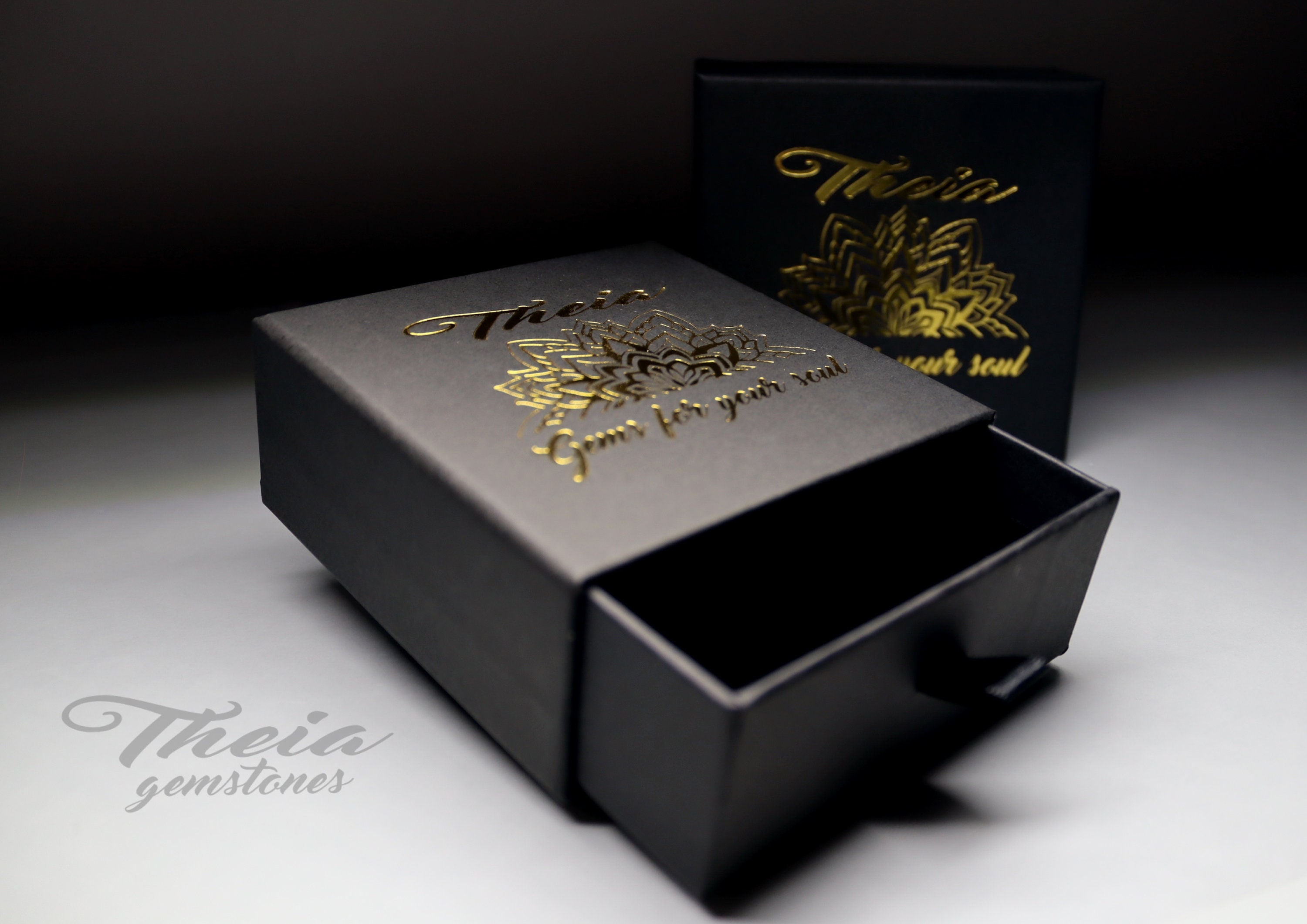 Teal Blue Ribbon Jewelry Gift Box, Bridal Gift Box, Paper Box, Earring Box,  Necklace Box, Ring Box, Bracelet Box, Bridesmaid Jewelry Boxes 