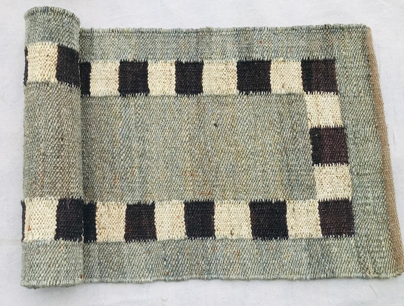 Hemp Jute Runner Rug, Stair Jute Runner, Kitchen Jute Runner Hallway Runner Rug Jute Runner Hand Loomed Natural Jute Hemp Runner Custom Size