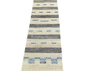 2 x 25 Ft. Hemp Stair Jute Runner Rug, Floor Entry natural Runner, stairway jute runner, Hallway jute runner, Custom large size jute runner.