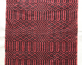 Handwoven Hemp Rug, Natural Jute Hemp, Hemp Jute Rug, Jute Bed Side Rug, Jute Area Runner, Traditional