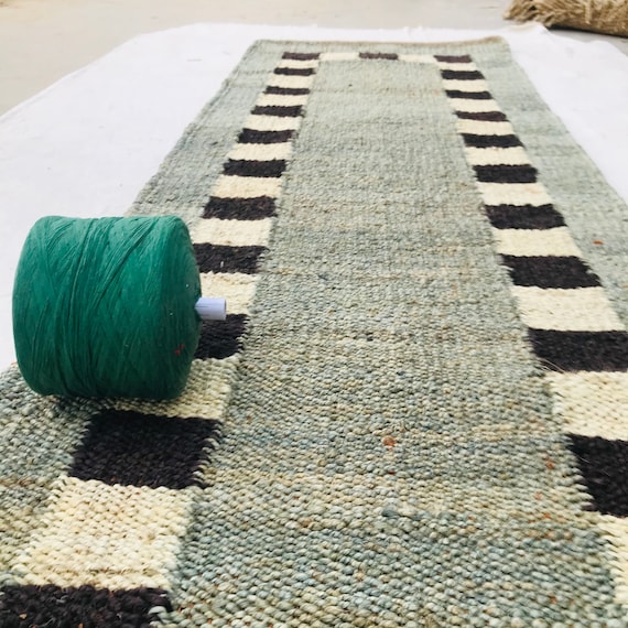 Hemp Jute Runner Rug, Stair Jute Runner, Kitchen Jute Runner Hallway Runner Rug Jute Runner Hand Loomed Natural Jute Hemp Runner Custom Size