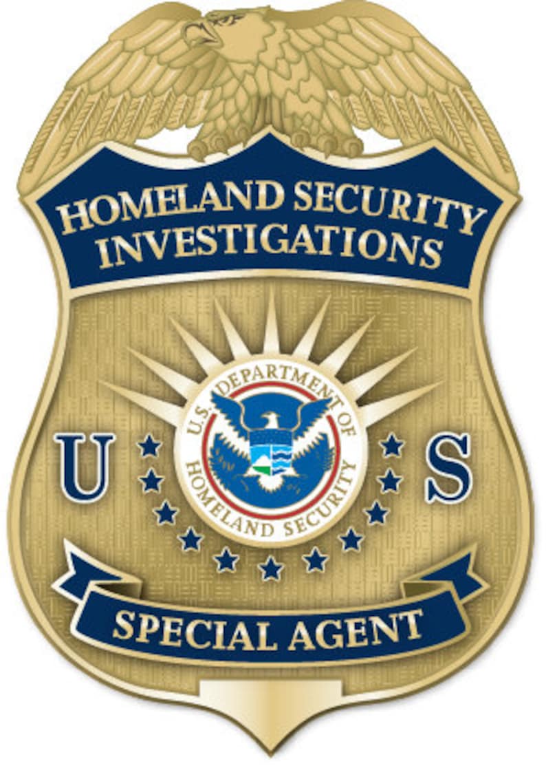 HSI Special Agent SVG File Etsy
