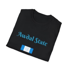 Awdal staat Softstyle T-shirt afbeelding 6