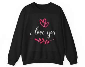 Sweatshirt Zwaar gemengd sweatshirt met ronde hals